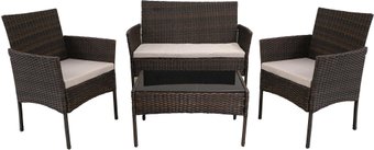 Набор садовой мебели Garden Story Доминика SFS003 (темно-коричневый/серый)