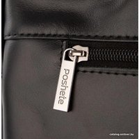 Мужская сумка Poshete 253-35202-24-BLK (черный)