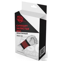 Суппорт запястья RSC Sport ЛВ22-02 M (черный/красный)