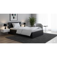 Кровать PROxSON Milton с ПМ 90x190 (черный)