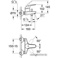 Смеситель Grohe Euroeco 32743000