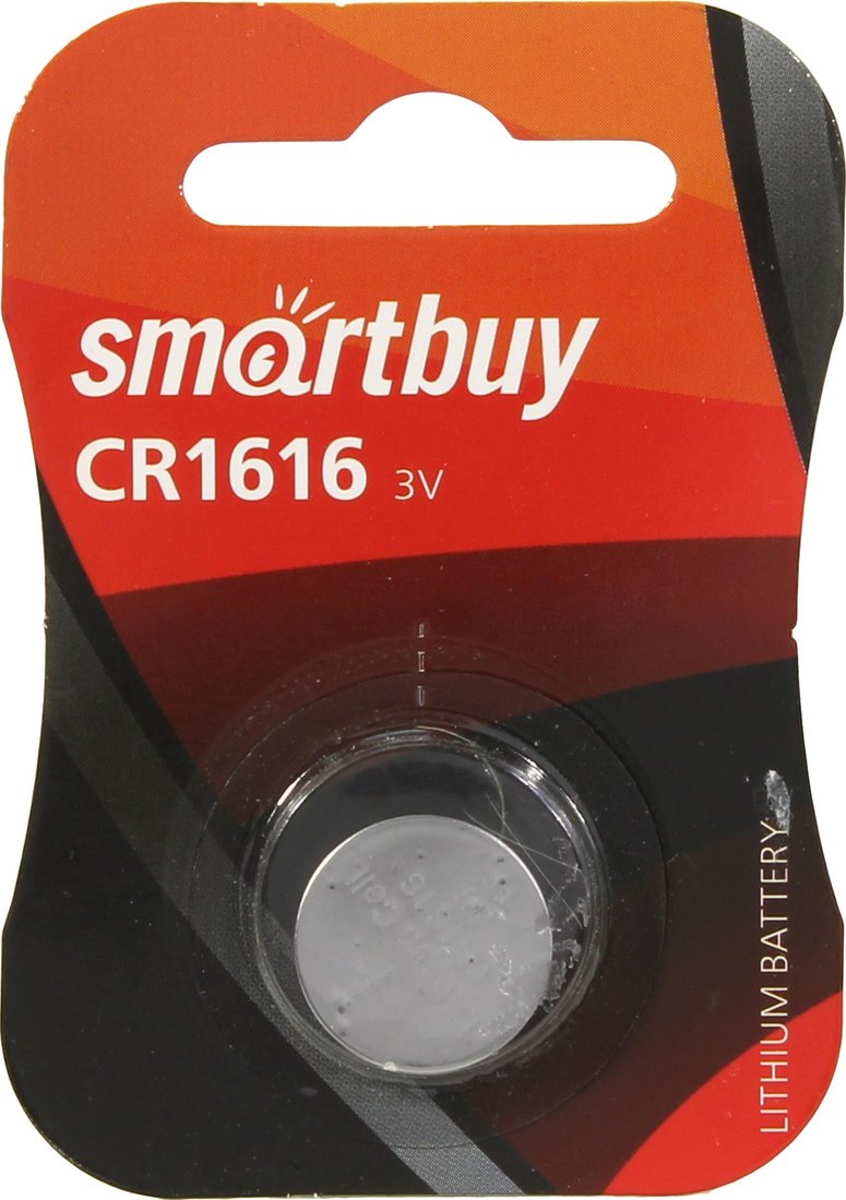 

Батарейка SmartBuy Lithium CR1616 1 шт.
