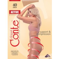 Колготки Conte Elegant Active 40 Lycra 8С-61СП (р. 6, nero)