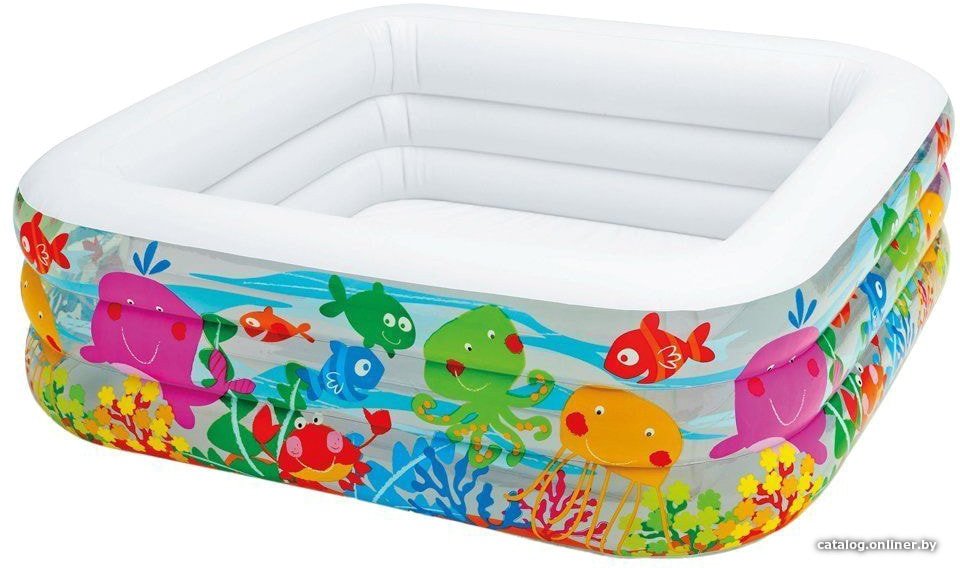 Надувной бассейн Intex Clearview Aquarium 57471 (159x50)