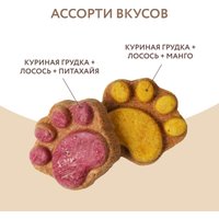 Лакомство для собак Мнямс И щенков с 4 месяцев Фросты с лососем 7178131 (24 шт)