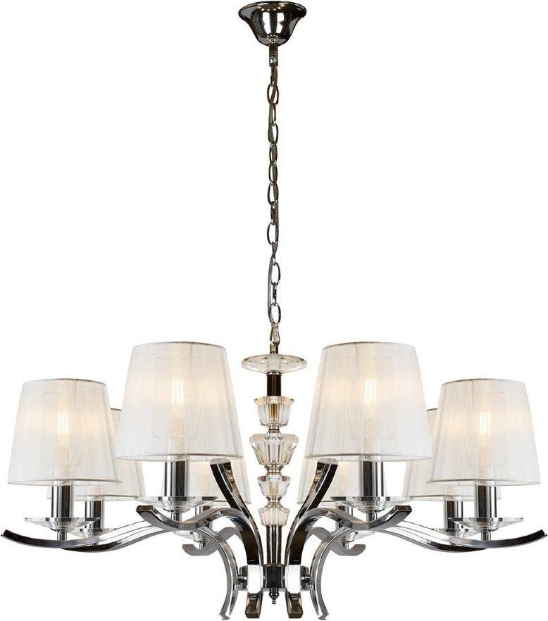 

Подвесная люстра iLamp Omega RM5231/8 (хром)