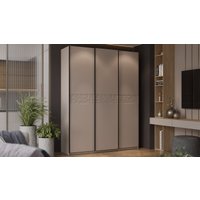 Шкаф-купе Трия Оскар Скания Т2 1800 268696 (ручка черная/кашемир/кашемир/кашемир сатин)