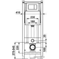 Инсталляция для унитаза Berges Wasserhaus Atom 040333 (белый)