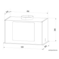 Кухонная вытяжка Weissgauff Aura 850 WH