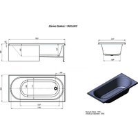 Ванна Alex Baitler Baikal 190x90