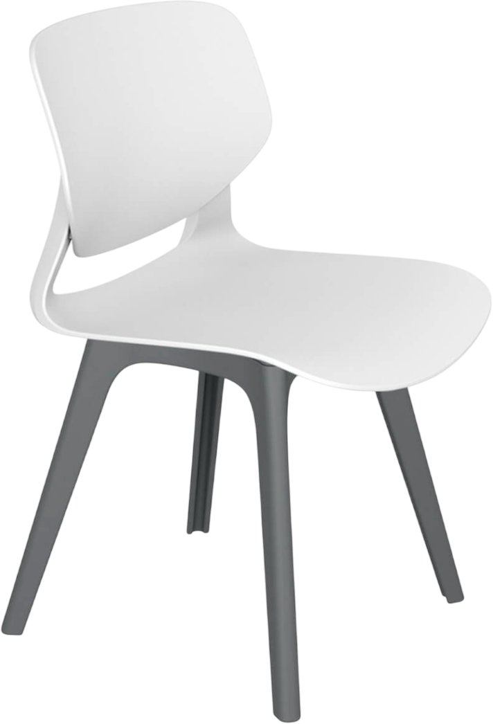 

Стул Sheffilton SHT-ST59/S195 (белый/темно-серый)