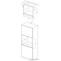Электрический духовой шкаф Hansa BOEI68481