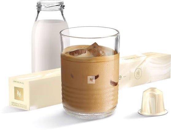 

Кофе в капсулах Nespresso Coconut Vanilla Over Ice 10 шт