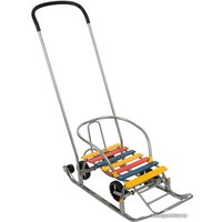 Санки Galaxy Мишутка 1 Универсал (серебристый)