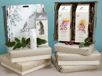 Подарочный набор Sativa Легкое касание AntiAge