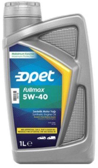 

Моторное масло Opet Fullmax 5W40 1л
