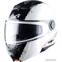 Мотошлем Astone RT800 Stripes White