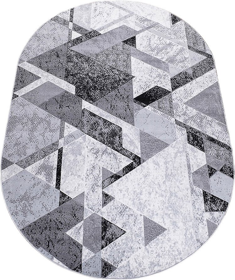 

Ковер для жилой комнаты БелКа Лайла Де Люкс 15780 10743 Овал 0.6x1м