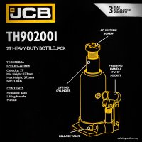 Бутылочный домкрат JCB TH902001 (2т)