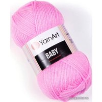 Пряжа для вязания Yarnart Baby 100% акрил 10119 50 г (150 м, розовый)