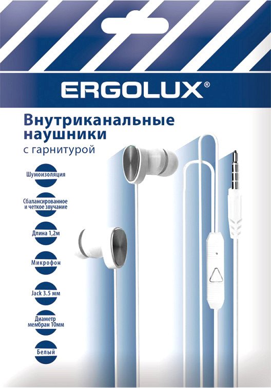 

Наушники Ergolux ELX-WHP02P-C01 ПРОМО