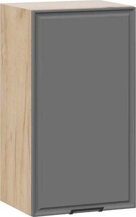 

Шкаф навесной Трия Белладжио 1ВВ4 с одной дверью (дуб крафт золотой/софт графит)