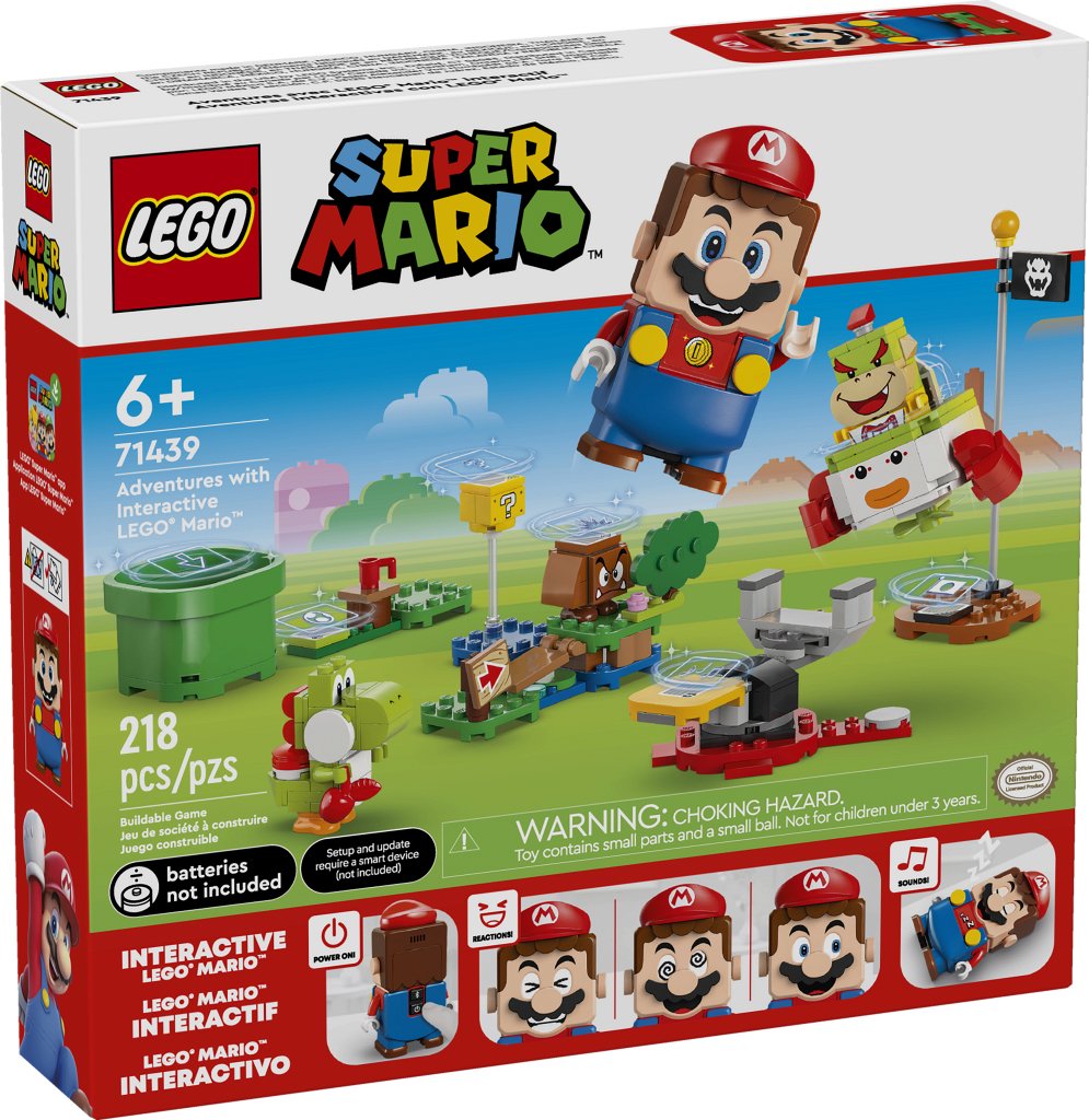 

Конструктор LEGO Super Mario 71439 Приключения с интерактивным Марио