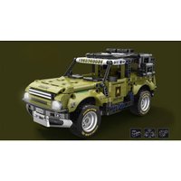 Конструктор Zhe Gao GZ6235 Внедорожник Jeep Wrangler на радиоуправлении