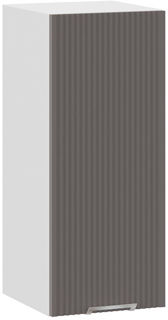 

Шкаф навесной Трия Кимберли 1В3 (белый/муссон)