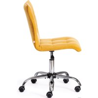 Компьютерное кресло TetChair Zero флок (горчичный)
