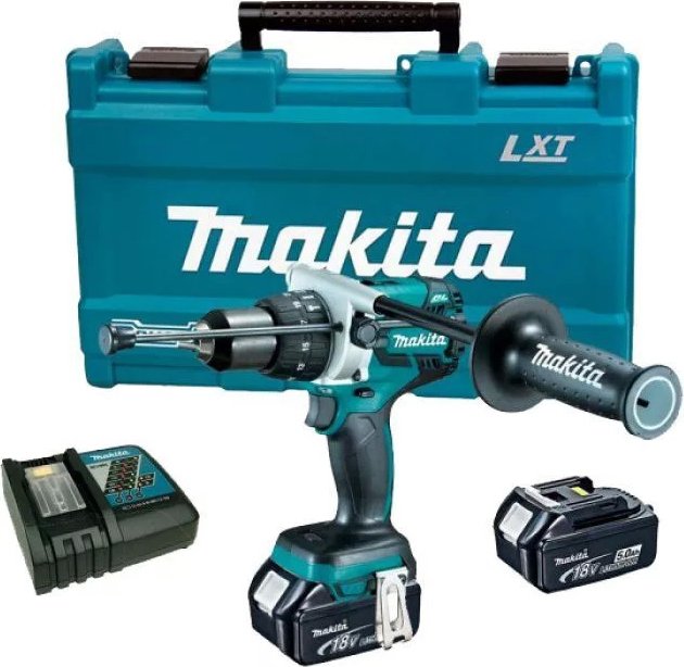 

Дрель-шуруповерт Makita DDF481RTE (с 2-мя АКБ, кейс)