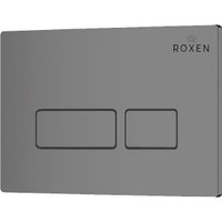 Унитаз подвесной Roxen Cube One Rimless 6 в 1 StounFix Dual Fresh 606295 (кнопка: матовая)