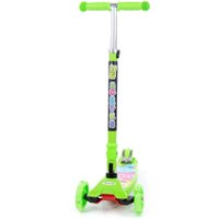 Двухколесный детский самокат Полесье Со складной ручкой 0072C-V1(З) (зеленый)