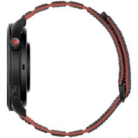 Умные часы Amazfit GTR 4 (серый, с черным нейлоновым ремешком)