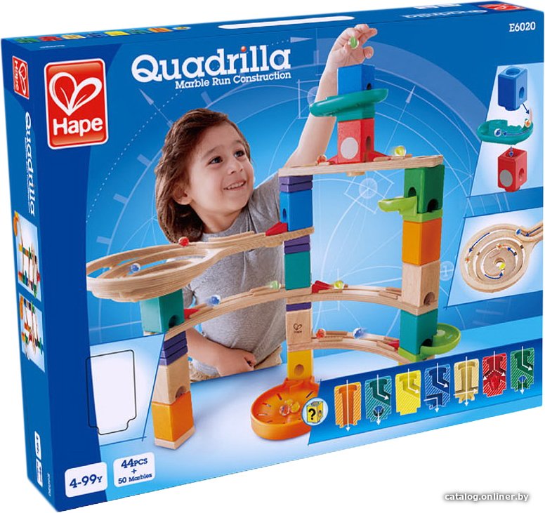 Конструктор/игрушка-конструктор Hape Quadrilla E6020 Cliffhanger