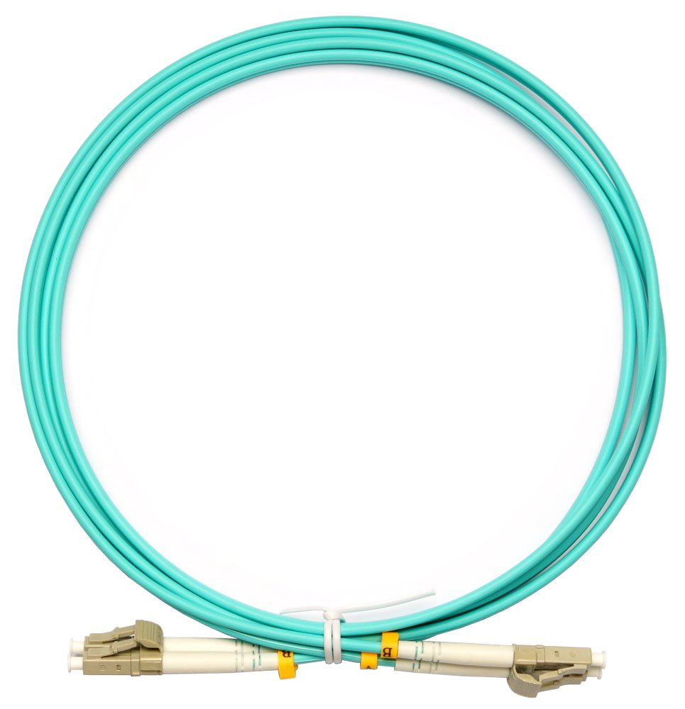 

Кабель Cabeus LC - LC FOP-50-LC-LC-3M (3 м, голубой)