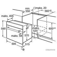 Электрический духовой шкаф Bosch HBA43T150E