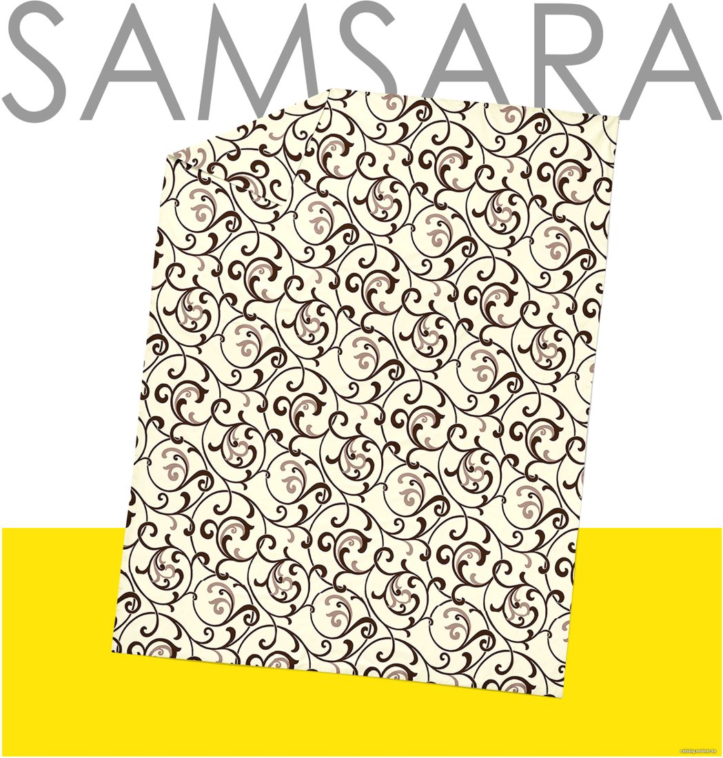 Простыня Samsara Завитки пломбир 240Пр-5 220x240
