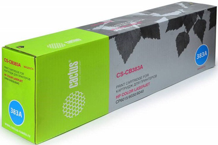 

Картридж CACTUS CS-CB383AR (аналог HP LaserJet 824A (CB383A))