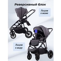 Универсальная коляска Chiccolino Gold (2 в 1, grey)