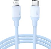 US387 20313 USB Type-C - Lightning (1 м, голубой)