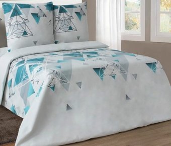 2-спальный комплект постельного белья Блакiт Born Бязь 2сп 50х70 41252/0 606702/592639