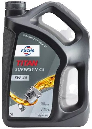 Моторное масло Fuchs Titan Supersyn C3 5W-40 5л