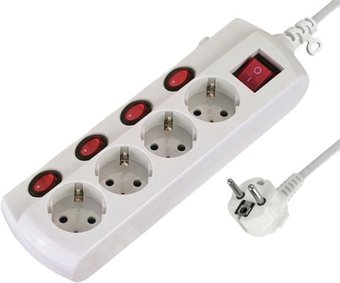 Удлинитель Electraline 62501 1.5 м