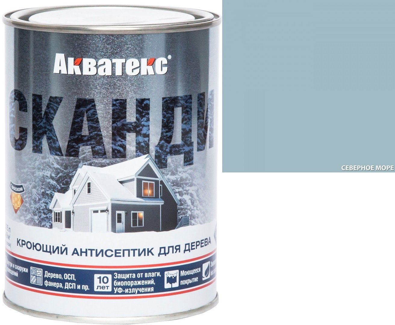 

Антисептик Акватекс Сканди 0.75 л (северное море)