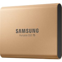 Внешний накопитель Samsung T5 500GB (розовое золото)