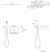 Душевая система  Cerutti Velia B CT10399
