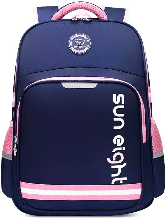 

Школьный рюкзак Sun Eight SE-2888 (темно-синий/розовый)