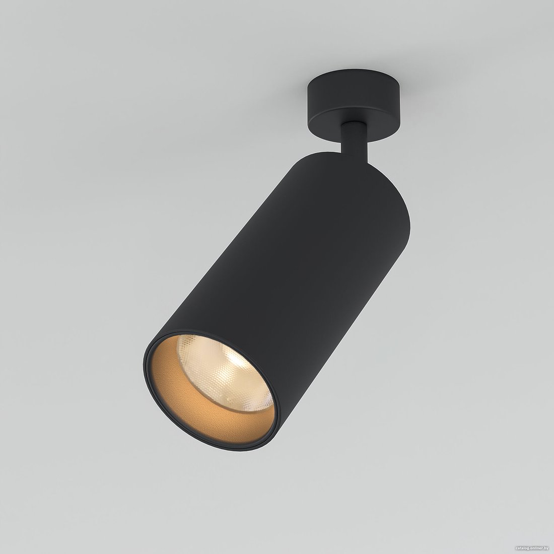 Точечный светильник Elektrostandard Diffe 85266/01 15W 4200K (черный)