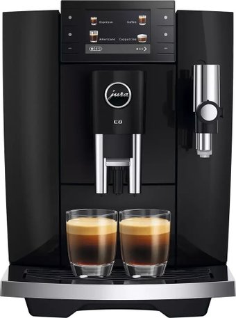 Кофемашина JURA E8 Piano Black ED 15745 (черный)